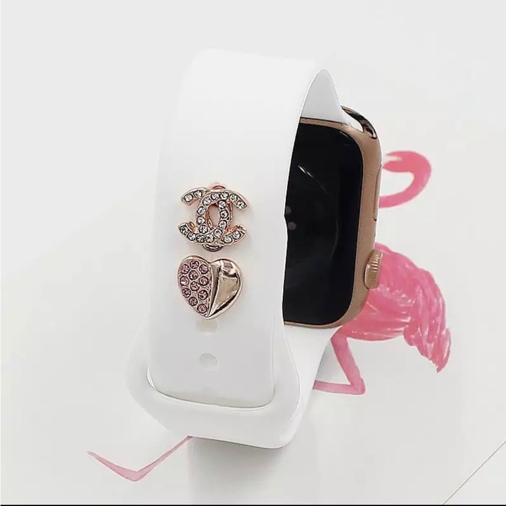 Watch band crystal stud